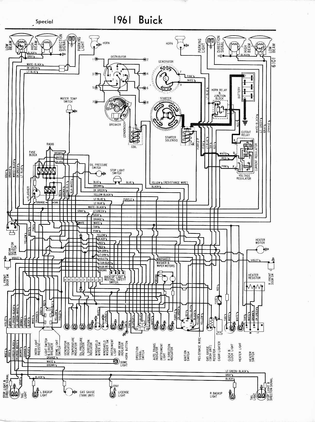 Buick Wiring Diagrams: 1957-1965